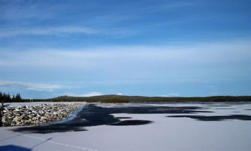 Zdjcie SZWECJA / NORRBOTTEN / JEZIORO SANDFORSDAMMEN / JEZIORO SANDFORSDAMMEN