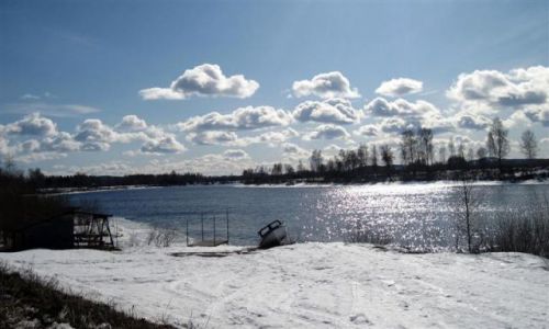 Zdjęcie SZWECJA / DALARNA / OKOLICE HEDEMORA / NAD RZEKA DALALVEN