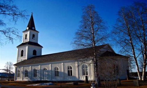 Zdjcie SZWECJA / VASTERBOTTEN-LAPONIA / SORSELE / KOCIӣ W SORSELE