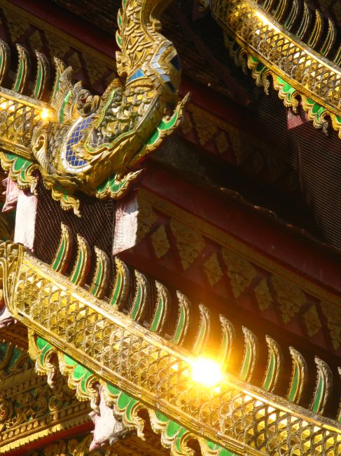Zdjęcia: Wat Cheatawan, Chiang Mai, Błysk złota..., TAJLANDIA Zdjęcia: Wat Cheatawan, Chiang Mai, Błysk złota..., TAJLANDIA