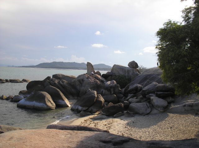 Zdjęcia: wybrzeże, wyspa Ko Samui, kamieniście, TAJLANDIA Zdjęcia: wybrzeże, wyspa Ko Samui, kamieniście, TAJLANDIA