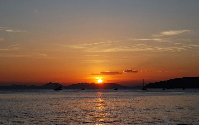 Zdjęcia: Ao Nang, Krabi, Zachód Słońca z Ao Nang, TAJLANDIA Zdjęcia: Ao Nang, Krabi, Zachód Słońca z Ao Nang, TAJLANDIA