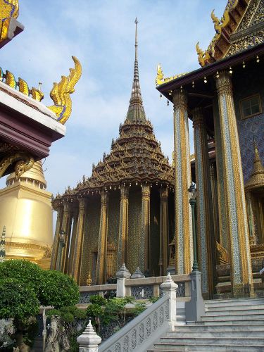 Zdjęcia: Bangkok, Wielki Pałac w Bangkoku, TAJLANDIA Zdjęcia: Bangkok, Wielki Pałac w Bangkoku, TAJLANDIA
