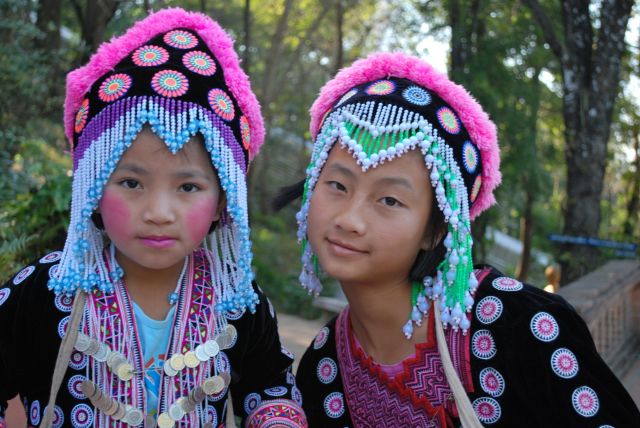 Zdjęcia: Chiang Mai, Chiang Mai, Małe damy, TAJLANDIA Zdjęcia: Chiang Mai, Chiang Mai, Małe damy, TAJLANDIA