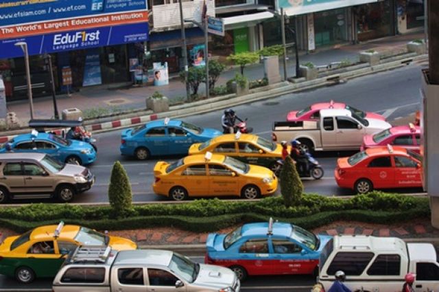 Zdjęcia: Bangkok, kolorowa ulica, TAJLANDIA Zdjęcia: Bangkok, kolorowa ulica, TAJLANDIA
