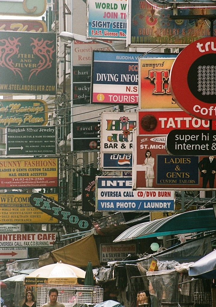 Zdjęcia: Bangkok, Reklamowy chaos, TAJLANDIA Zdjęcia: Bangkok, Reklamowy chaos, TAJLANDIA