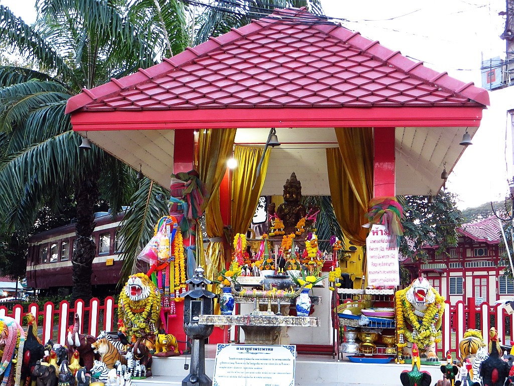 Zdjęcia: Hua Hin, Zatoka Tajlandzka, kapliczka, TAJLANDIA Zdjęcia: Hua Hin, Zatoka Tajlandzka, kapliczka, TAJLANDIA