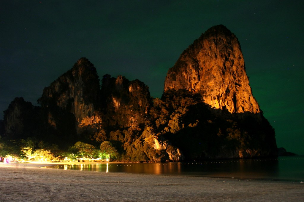 Zdjęcia: Railay, Krabi, Railay beach at night, TAJLANDIA Zdjęcia: Railay, Krabi, Railay beach at night, TAJLANDIA