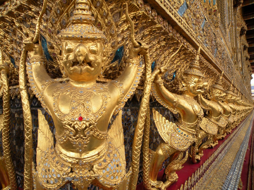 Zdjęcia: Wielki Pałac Królewski, Bangkok, Świątynia Szmaragdowego Buddy, TAJLANDIA Zdjęcia: Wielki Pałac Królewski, Bangkok, Świątynia Szmaragdowego Buddy, TAJLANDIA