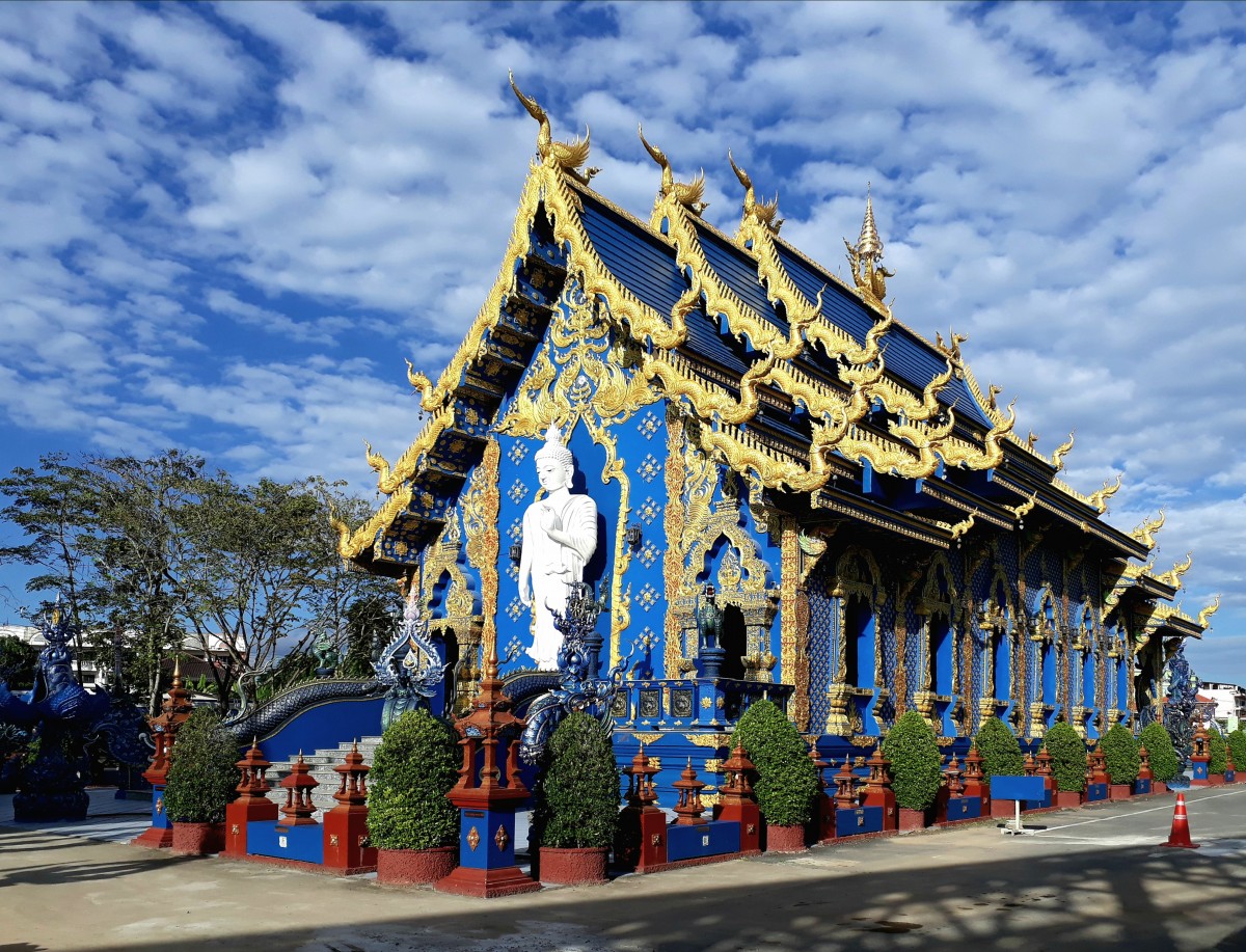 Zdjęcia: Okolica Chiang Rai , Prowincja Chiang Rai , Blue Temple , TAJLANDIA Zdjęcia: Okolica Chiang Rai , Prowincja Chiang Rai , Blue Temple , TAJLANDIA