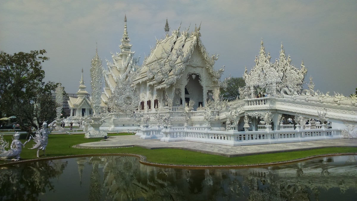 Zdjęcia: chiang rai, Azja, white temple 1, TAJLANDIA Zdjęcia: chiang rai, Azja, white temple 1, TAJLANDIA