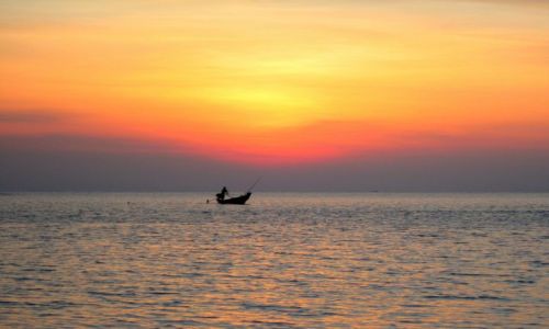 Zdjecie TAJLANDIA / Ko Pha Ngan / Tajlandia / lodka