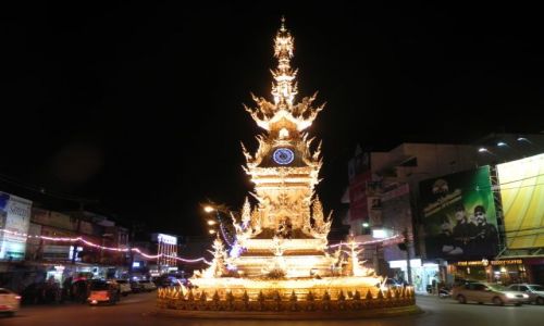 Zdjecie TAJLANDIA / chiang rai / .. / zegar