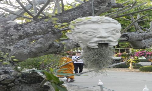 Zdjęcie TAJLANDIA / chiang rai / okolice swiatyni / swiatynia biala