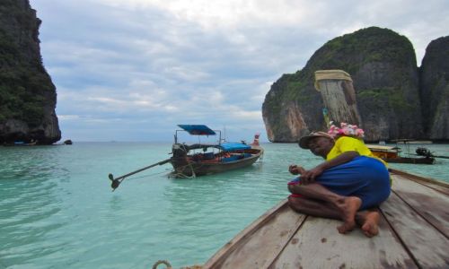 Zdjęcie TAJLANDIA / Ko phi phi / Maya Beach / break time