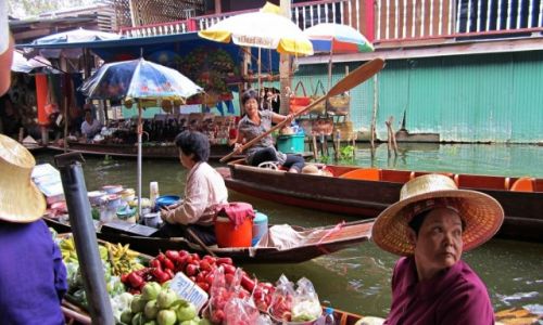 Zdjecie TAJLANDIA / - / Kanchanaburi / Floating Market