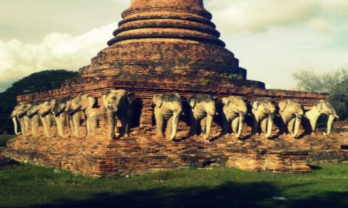 Zdjecie TAJLANDIA / Sukothai  / Historical Park  / so a jednak temple 