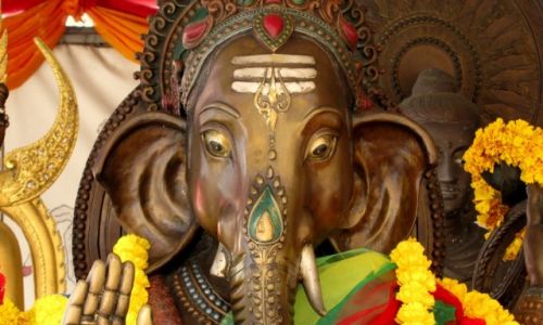 Zdjecie TAJLANDIA / Tajlandia / Ayutthaya / Ganesh