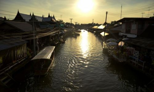 Zdjęcie TAJLANDIA / Mae Klong  / Amphawa  / Pływający targ