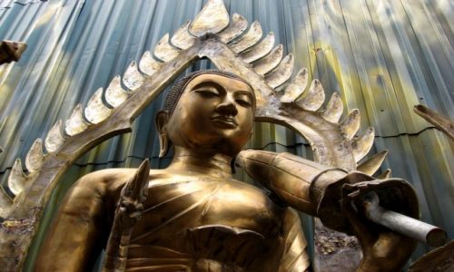 Zdjęcie TAJLANDIA / Bangkok / somewhere in BKK / Budda