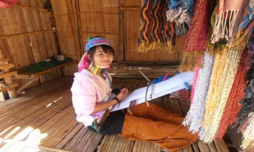 Zdj�cie TAJLANDIA / polnocna tajlandia / ,,, / plemie padaung