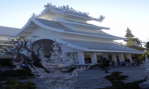 Zdjęcie TAJLANDIA / chiang rai / iala swiatynia / chiang rai