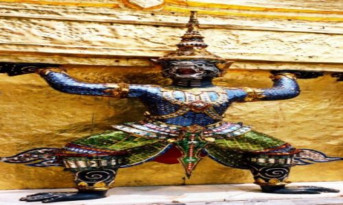 Zdjcie TAJLANDIA / Bangkok / Wat Phra Kaeo / W Wat Phra Kaeo