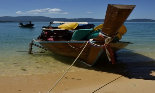 Zdjęcie TAJLANDIA / Krabi / Ko Bu Bu / Łódka