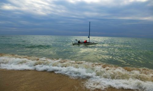 Zdjecie TAJLANDIA / Ko Chang / Lonely Beach / Ziemia jest okrga