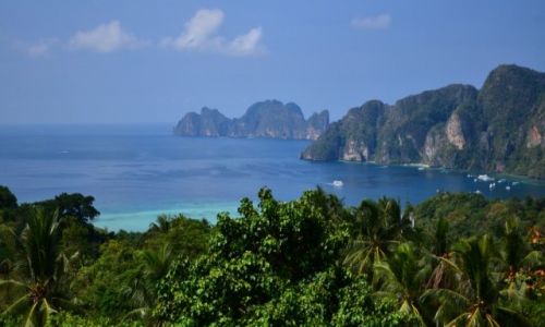 Zdjęcie TAJLANDIA / południowa Tajlandia, zachodnie wybrzeże morza Andamańskiego, prowincja Krabi  / Koh Phi Phi / paradise island