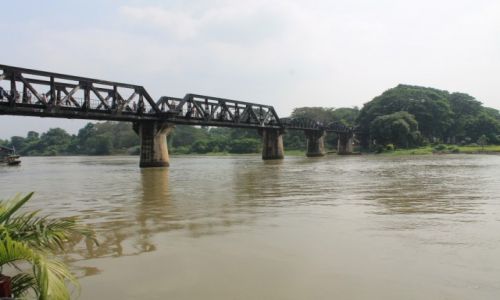 Zdjęcie TAJLANDIA / Kanchanaburi / rzeka Kwai / Most na rzece Kwai