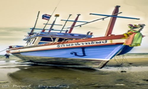 Zdjecie TAJLANDIA / Pattya / beach / boat
