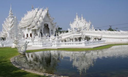 Zdjecie TAJLANDIA / Chiang Rai / White Temple / Biaa witynia