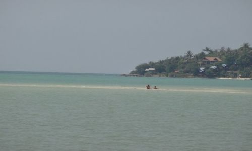 TAJLANDIA / Koh Phangan / Had  Yao / opalanie na rodku morza