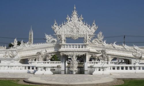Zdjcie TAJLANDIA / Chiang Rai / Chiang Rai / White temple w Chinag Rai