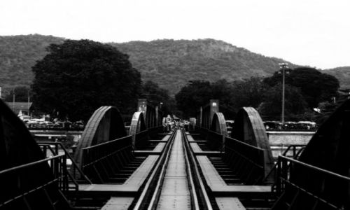Zdjcie TAJLANDIA / Kanchanaburi / Kanchanaburi / most na rzecze kwai