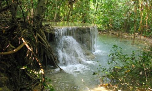 Zdjcie TAJLANDIA / Tajlandia / Tajlandia / Wodospady Erawan (2)