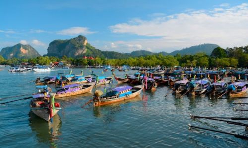 Zdjcie TAJLANDIA / okolice Krabi / okolice Krabi / bkitne wody Tajlandii