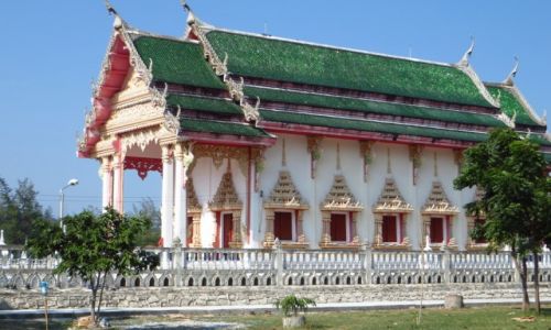 Zdjecie TAJLANDIA / Zatoka Tajlandzka / okolice Hua Hin / wiejska wiatynia
