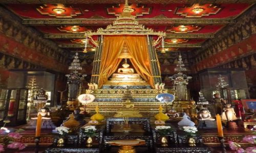 Zdjecie TAJLANDIA / Bangkok / Muzeum Narodowe / Buddhaisawan Chapel