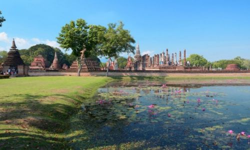 Zdjcie TAJLANDIA / Sukhothai / Sukhothai / Podr w przeszo