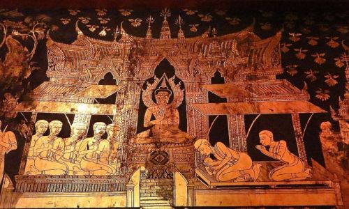 Zdjcie TAJLANDIA / Bangkok / paac Suan Pakkad / Pawilon Lakowy