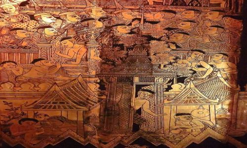 Zdjcie TAJLANDIA / Bangkok / paac Suan Pakkad / Pawilon Lakowy
