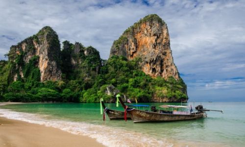 Zdjecie TAJLANDIA / KRABI / RAILAY BEACH / SONECZNY PORANEK 2