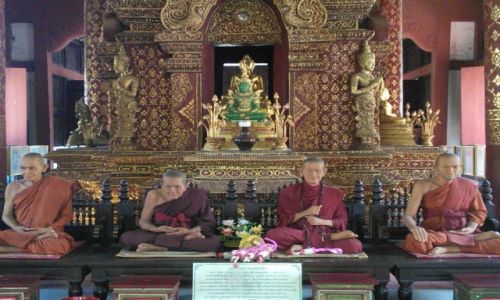 Zdjecie TAJLANDIA / Chiang Mai / Chiang Mai / Zielony Budda