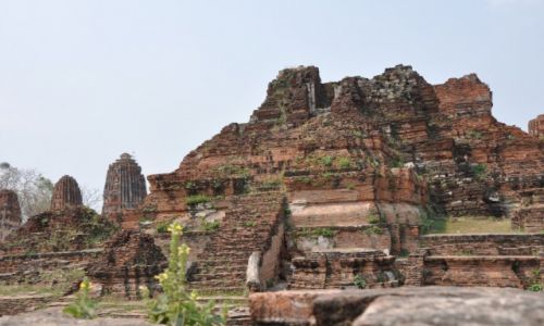 Zdjcie TAJLANDIA / Ayutthaya / Ayutthaya / ruiny Ayutthaya
