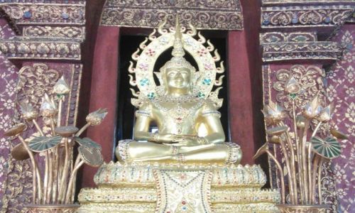 Zdjcie TAJLANDIA / Chiang Mai / Chiang Mai / Zoty Budda