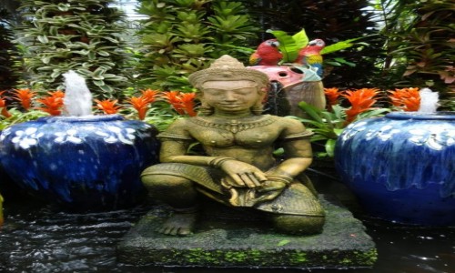 Zdjcie TAJLANDIA / Pattaya dalsze okolice / secret garden / tajskie krasnale ogrodowe II