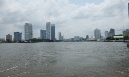 Zdjecie TAJLANDIA / Bangkok / Rzeka Menam / BANGKOK NAD MENAM