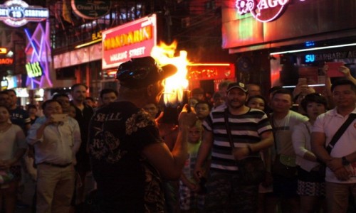Zdjecie TAJLANDIA / pattaya / walking street / magia